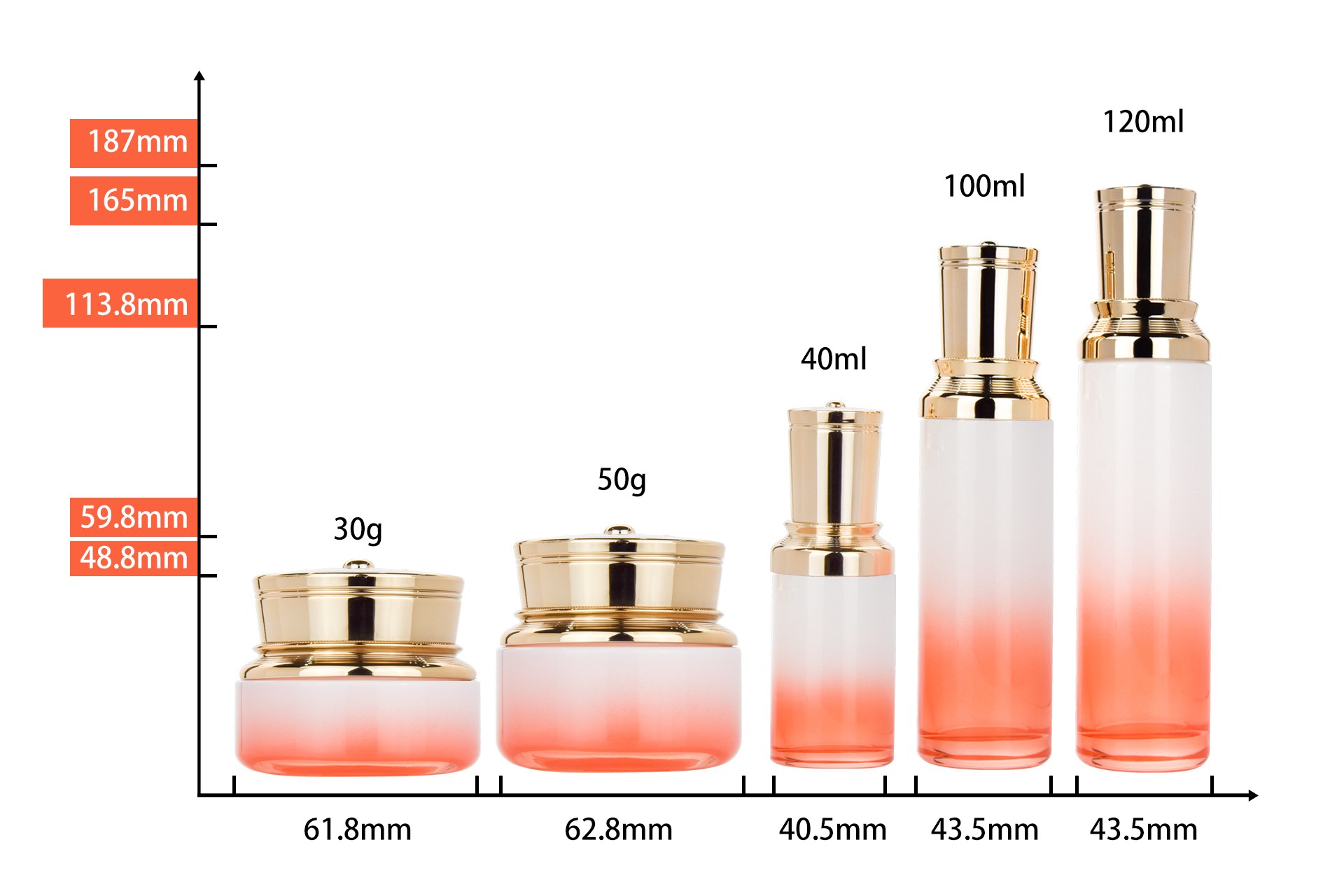 glass cosmetic jars glass cosmetic containers