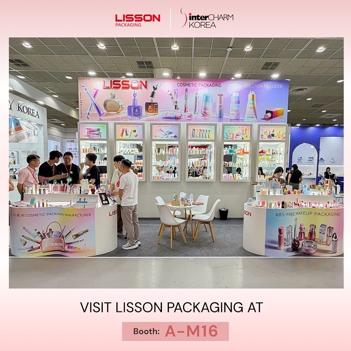 Lisson Packaging brille à InterCHARM Korea : chef de file de l’ère des innovations en matière d’emballage cosmétique écologique et de luxe