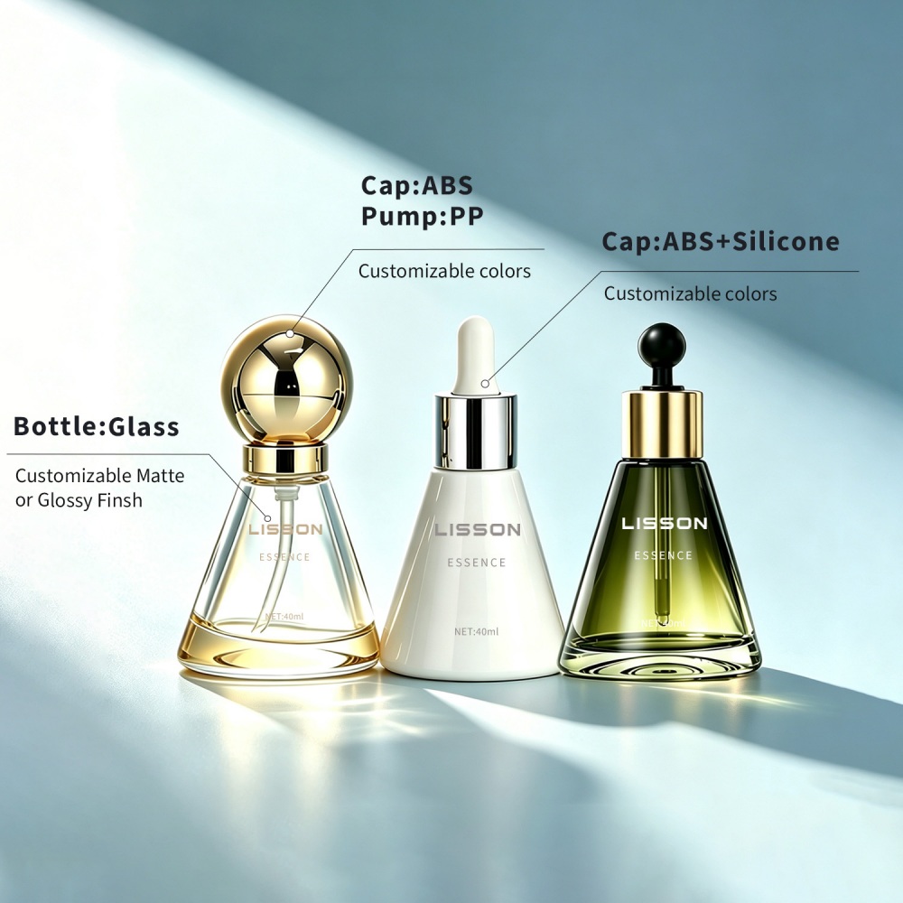 Luxury Tapered Glass Dropper Bottle Luxury Tapered Glass Dropper Bottle