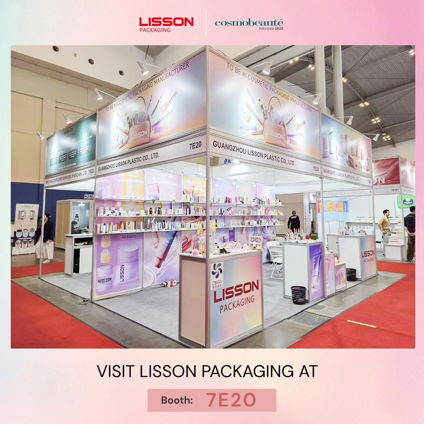 LISSON présente des collections d'emballages cosmétiques innovantes à Cosmobeauté Indonesia 2026