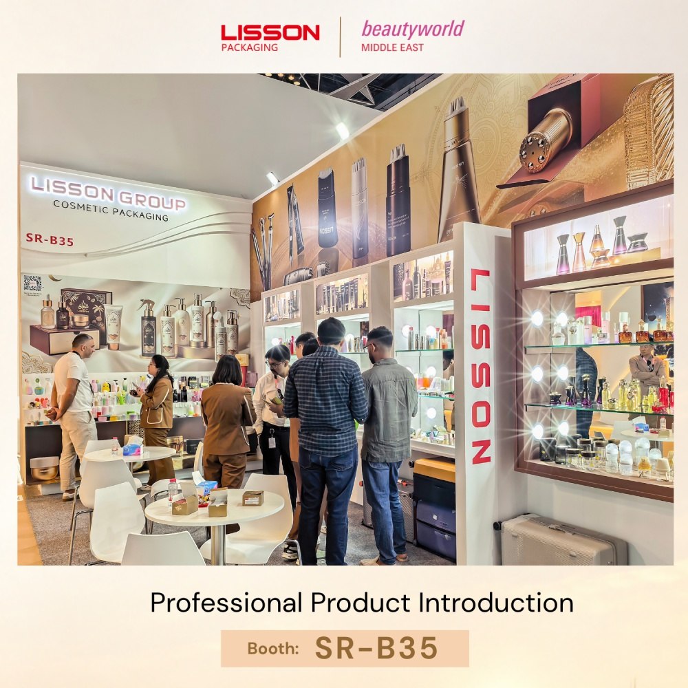 Lisson Packaging Showcases Luxury Glass Packaging Solutions at Beautyworld Middle East